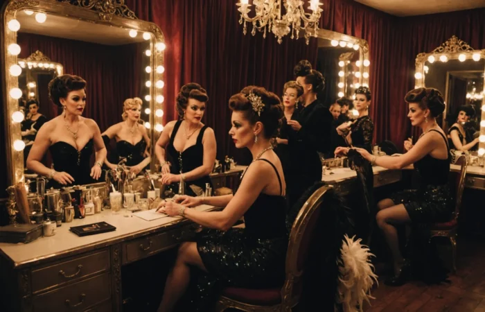 burlesque danseuse